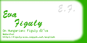 eva figuly business card